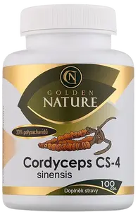 GOLDEN NATURE Cordyceps CS-4 100 kapslí