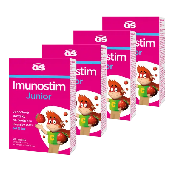GS Imunostim Junior, 4 × 20 pastilek