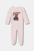 Kojenecké bavlněné dupačky Guess H5YW11 KA6W4