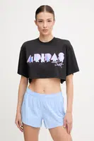 Tréninkové tričko adidas Performance PRIDE dámské, černá barva, JL7613