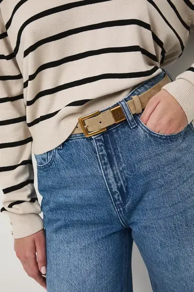 Pásek Medicine dámský, béžová barva