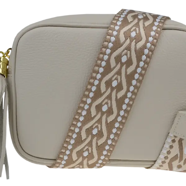 NovaKabelka.cz Bala Beige s přídavným popruhem VI