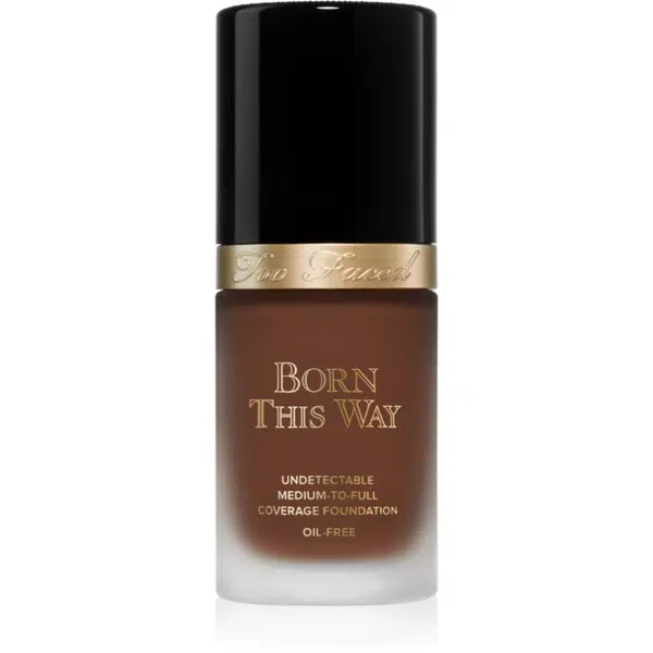 Too Faced Born This Way Flawless Coverage Natural Finish Foundation krycí make-up pro přirozený vzhled odstín Sable 30 ml
