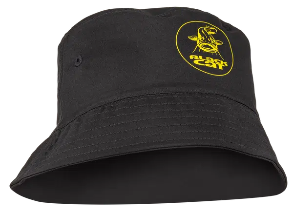 Black cat klobouk bucket hat