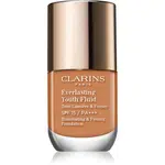 Clarins Everlasting Youth Fluid Foundation rozjasňující make-up SPF 15 odstín 112 Amber 30 ml