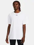 Under Armour Tričko Campus Oversize SS-WHT - Dámské