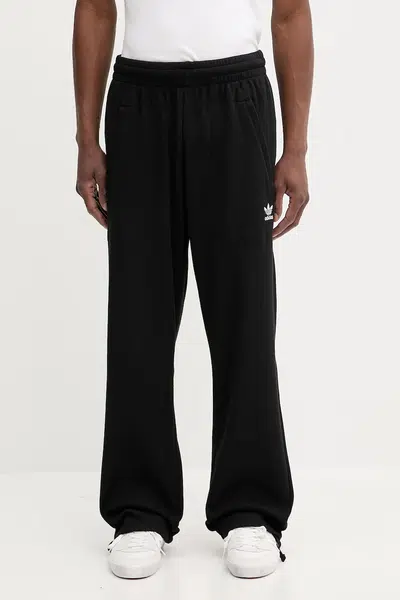 Tepláky adidas Originals Essentials pánské, černá barva, JW0975
