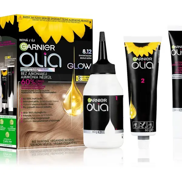 Garnier Olia 8.12 Duhová blond permanentní barva na vlasy