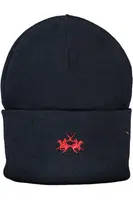 LA MARTINA BLUE MEN'S BEANIE