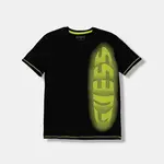 Dětské bavlněné tričko Guess černá barva, s potiskem, L5YI03 K8HM4