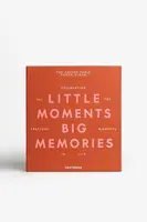 Fotoalbum Printworks Little Moments Big Memories 27 x 24 cm oranžová barva