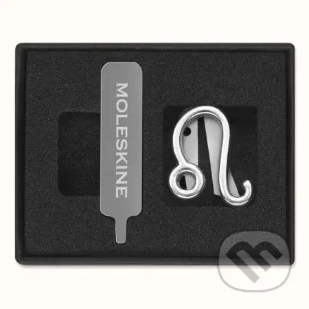 Moleskine  - ozdoba na zápisník - znamenie zverokruhu Lev