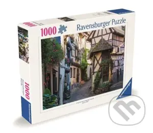 Egnisheim v Alsasku - puzzle z kategorie Města a stavby