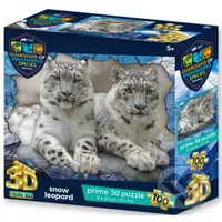Sněžní leopardi - puzzle z kategorie Zvířata
