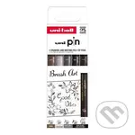 UNI PIN Creative writing - sada linerů Brush (5 ks),UNI PIN Creative writing - sada linerů Brush (5 ks)