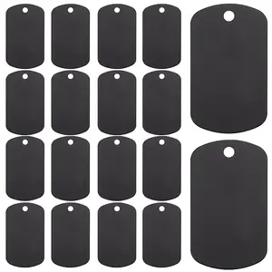 25Pcs Aluminum Pendants