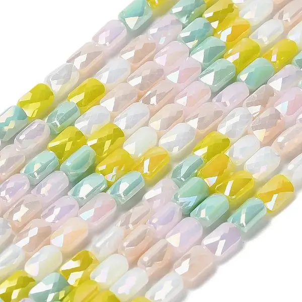 Electroplate Glass Beads Strands