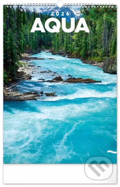 NOTIQUE Nástenný kalendár Aqua -  Voda 2026