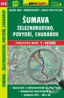 Šumava, Železnorudsko, Povydří, Churáňov 1:40 000 (Turistická mapa)