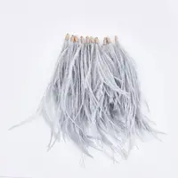 Ostrich Feather Tassel Big Pendant Decorations