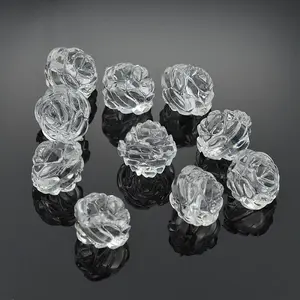 Transparent Clear Frosted Acrylic Beads