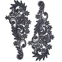 Polyester Embroidery Flower Lace Appliques