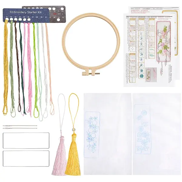 DIY Bookmarks Embroidery Kits