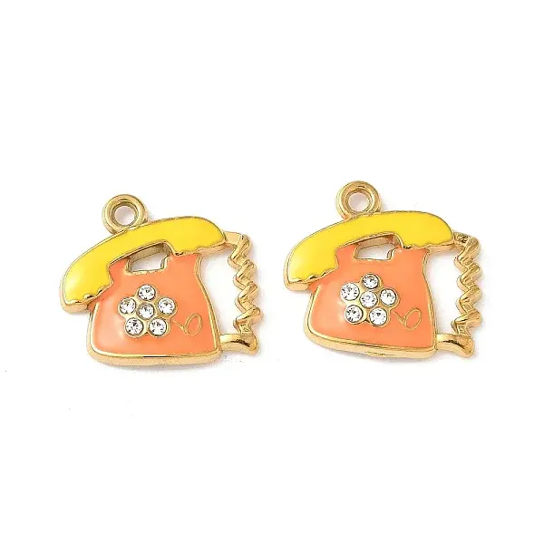 304 Stainless Steel Enamel Pendants