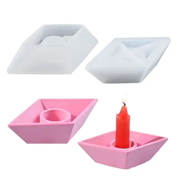 DIY Candle Holder Silicone Molds
