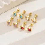 4 Pairs Elegant Set of Four Pairs of Fashionable and Versatile Earrings