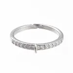 Brass Cuff Finger Ring Settings