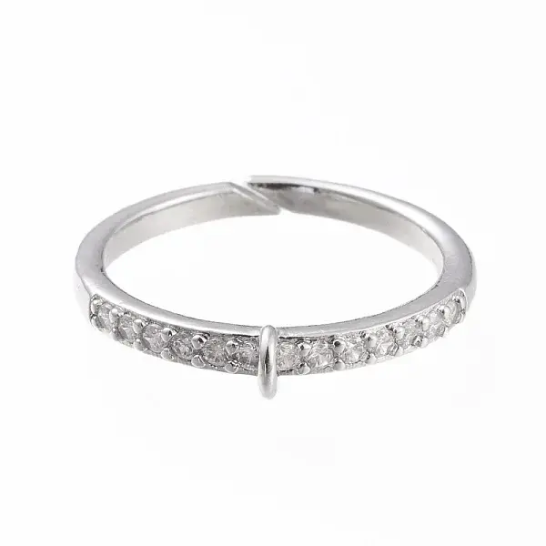 Brass Cuff Finger Ring Settings