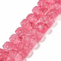 Transparent Glass Beads Strands