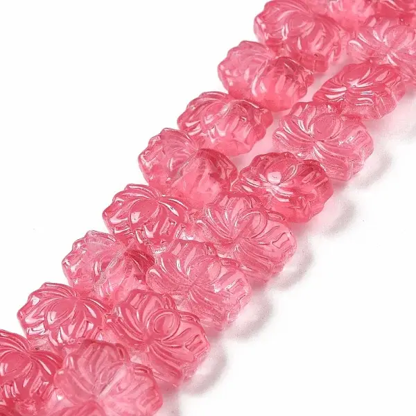 Transparent Glass Beads Strands