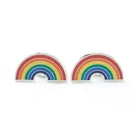 Alloy Pride Enamel Brooches