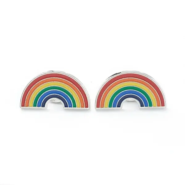 Alloy Pride Enamel Brooches