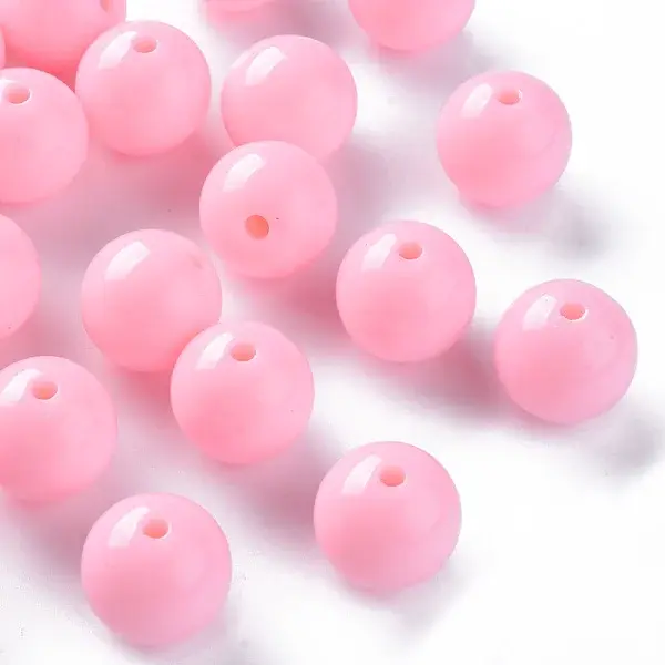 Opaque Acrylic Beads