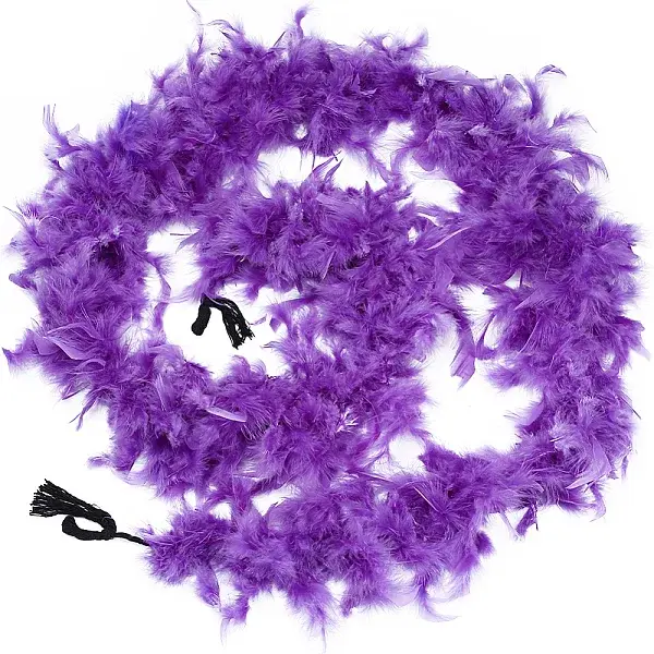 Turkey Feather Fluff Boa for Dancing
