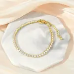Clear Cubic Zirconia Tennis Bracelet