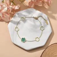 Ion Plating(IP) 304 Stainless Steel Link Bracelets