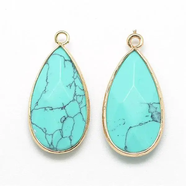 Synthetic Turquoise Pendants