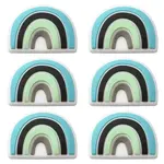 6Pcs Food Grade Eco-Friendly Silicone Focal Beads