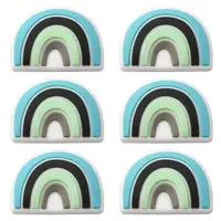 6Pcs Food Grade Eco-Friendly Silicone Focal Beads