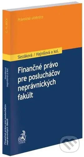 Finančné právo pre poslucháčov neprávnických fakúlt - kniha z kategorie Finance