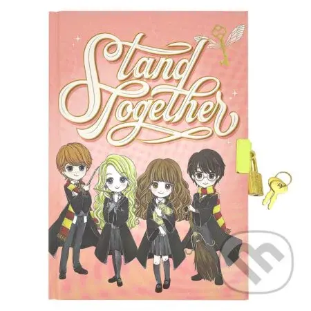 Zápisník Harry Potter - Stand Together so zámkom