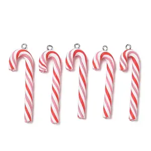 Handmade Polymer Clay Big Pendants