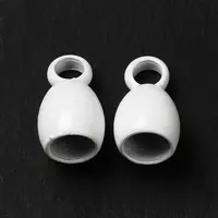Spray Painted 201 Stainless Steel Cord Ends
