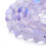 Synthetic Moonstone Beads Strands