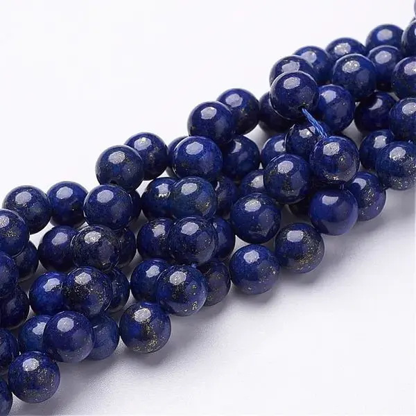 Dyed Grade A Natural Lapis Lazuli Beads Strands