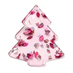 Christmas Tree Printed Opaque Acrylic Pendants